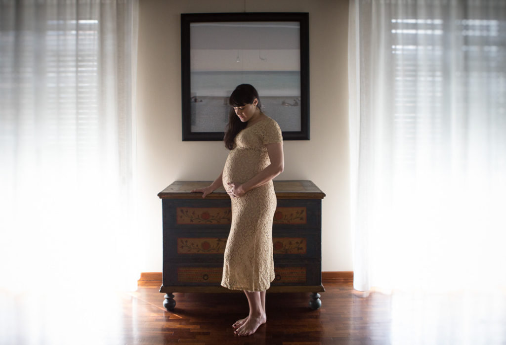 Ritratto fotografico di maternità